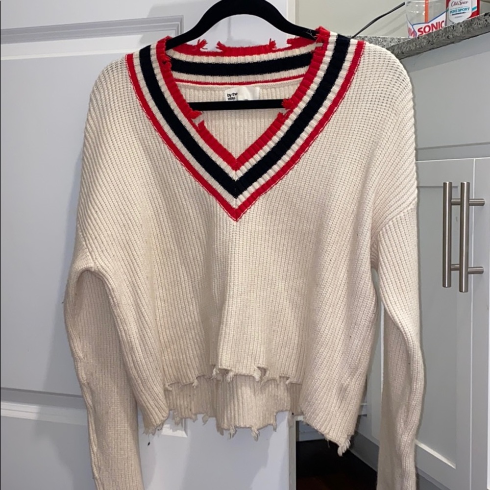 by the way. sweater!